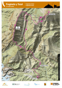 Ficha rutas trail running mapa