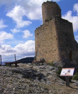 mirador en el Castillo de Embid