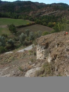 Desbroce en el Castillo de Esplubiello, cerca de Hospitaled