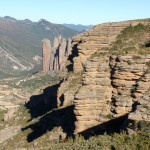 Vista del mirador del Tornillo, en el sendero de Os Fils