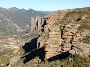 Vista del mirador del Tornillo, en el sendero de Os Fils