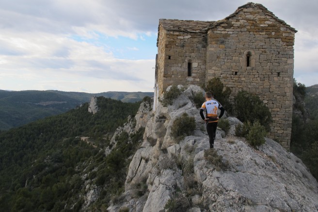 Ermita de San Bonifacio y Santa Quiteria en Montfalcó, Montsec de L´Estall (Huesca